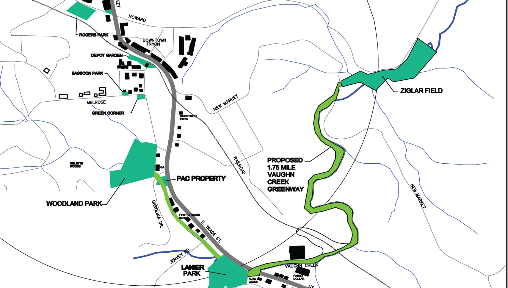 Vaughn Creek greenway