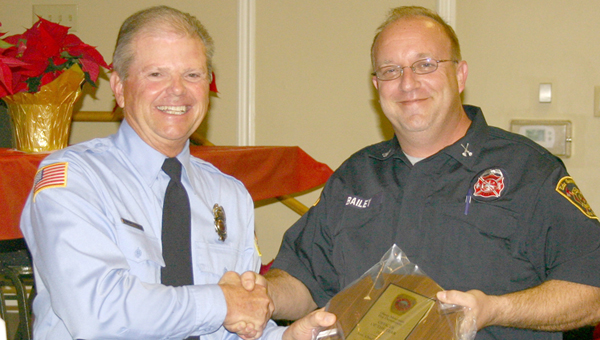 Glassy Mt Fire Dept 2011 honorees
