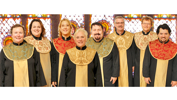 Pastyme, an a cappella singing group from Asheville, will perform at Holy Cross Episcopal Church March 10. (photo submitted)
