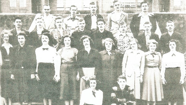Green Creek High School’s 10th grade class in 1951 included: seated, left to right, Janice Horne and Carrol Fagan; first row, Emogene Johnson, Barbara Jean Smith, Joan Scoggin, Mary Jo Owens, Billie Dove Whiteside, Dorothy Ann Long, Barbara Champion, Jenetta Johnson and Carolyn Fagan; second row, Fred Eaton, Jerry Searcy, Billy K. Fagan, Ray McEntire, Dean Blackwell, Jerry Horne, Johnny Greene and Dean Kesterson; third row, Mr. H. D. McEntire, teacher, Robert Lewis Wilkins, Calvin Owens, Norman Skipper and James Whiteside.