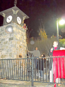 Last year's ball drop event.