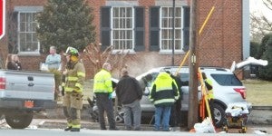 Early morning wreck knocks out power in Columbus. 