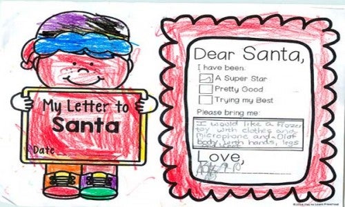 Tryon Elementary Letters to Santa 2015