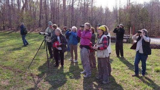 Birders at FENCE  