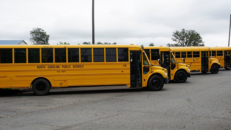Polk County Schools modifying bus routes for WEG - The Tryon Daily