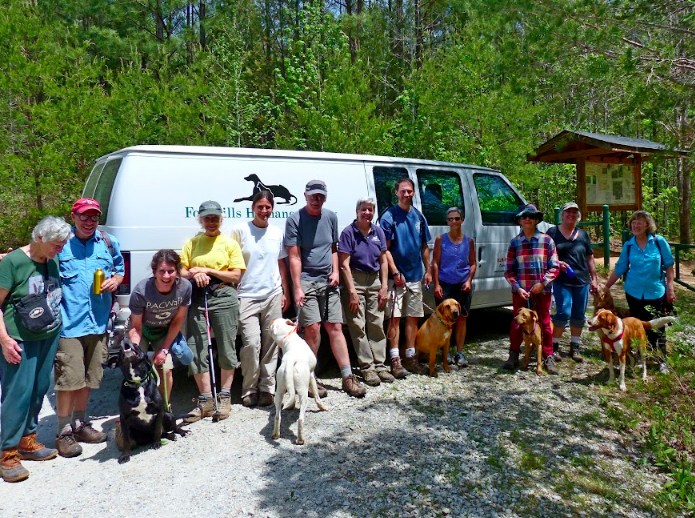 Go for a hike and walk a shelter dog with Conserving Carolina and