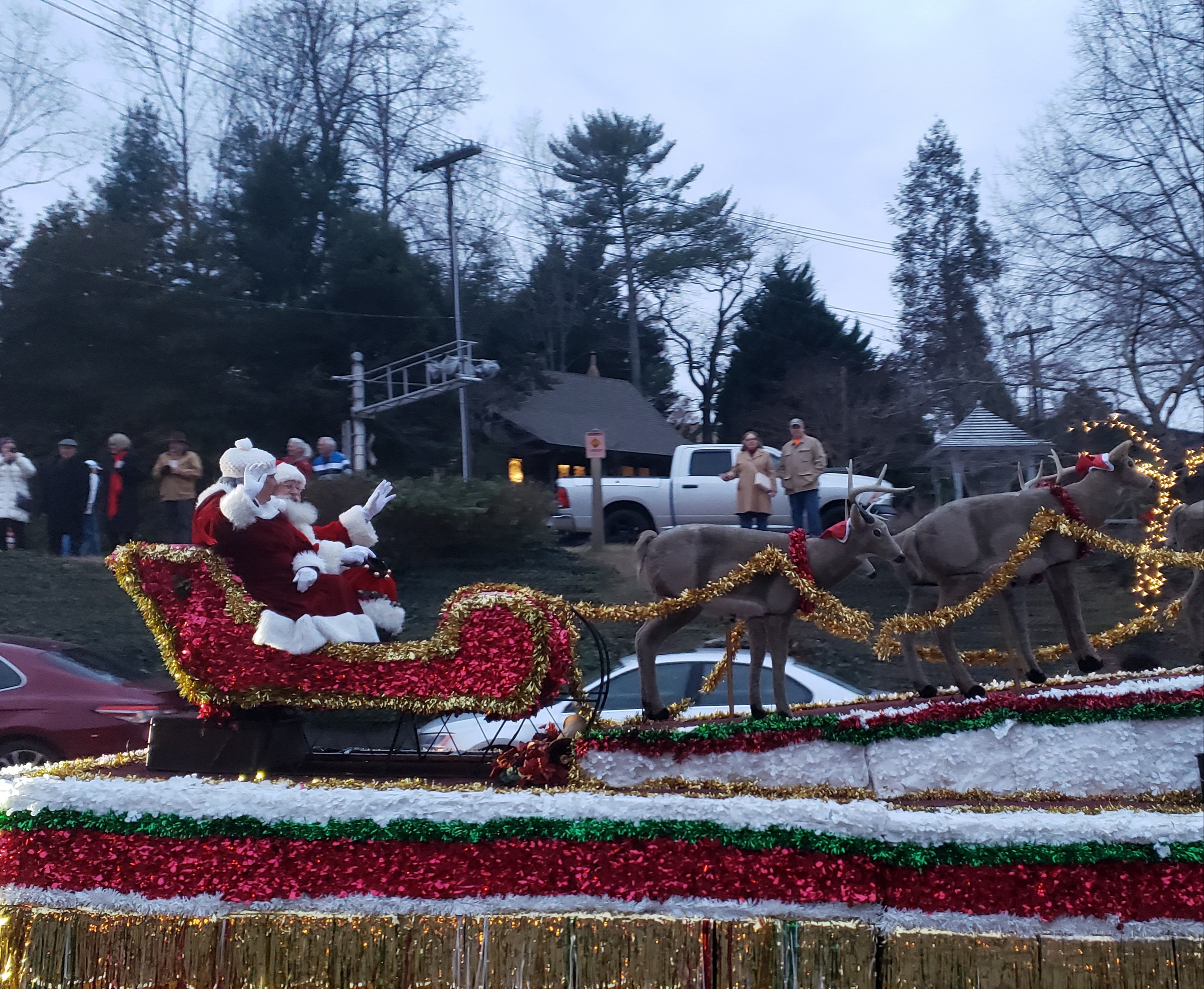 Ho Ho Ho! Santa makes an appearance at the Tryon Christmas Parade The
