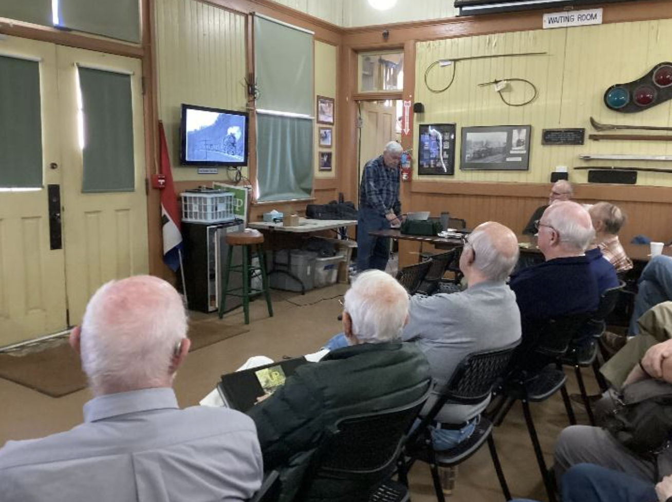 Saluda Grade history presentation given at Apple Valley Model Railroad
