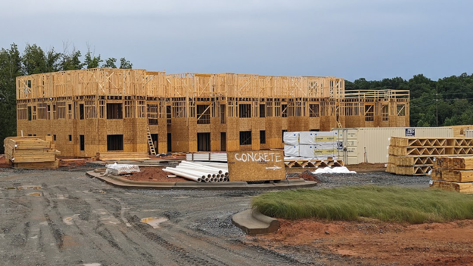 Construction underway on Jasmine Apartments in Columbus The Tryon